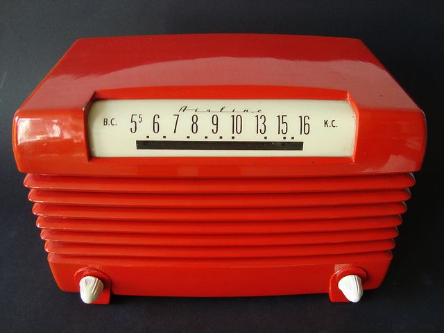 Airline bakelite radio