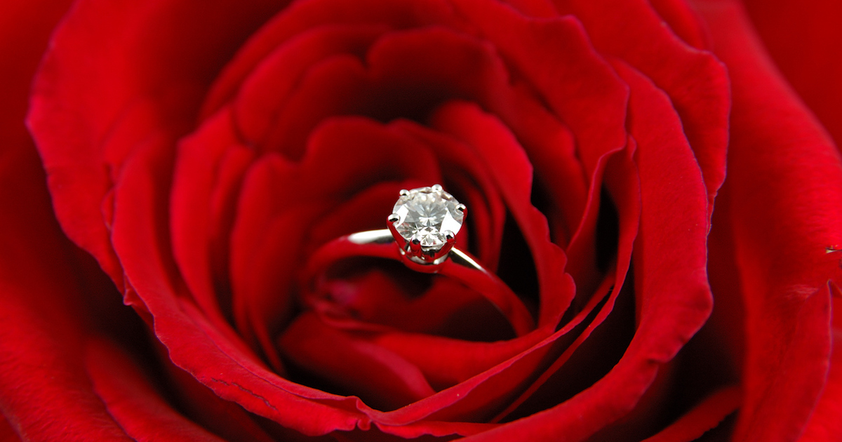 rose-cut-diamond-engagement-ring