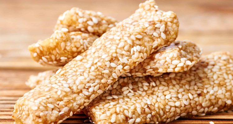 Greek-Honey-Sesame-bars-Pasteli-recipe-scaled