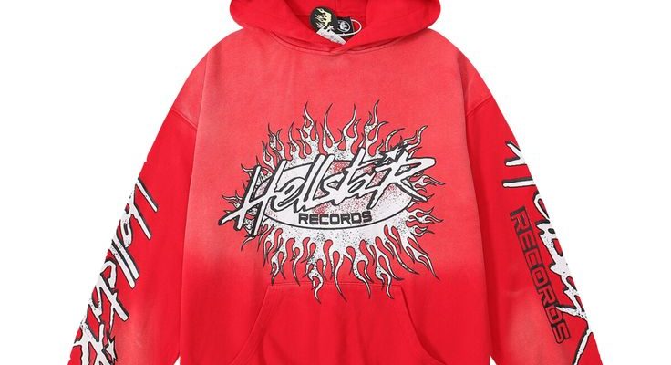 Hellstar Trendy Hoodie - Red _ XL