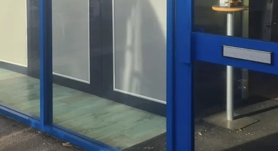 aluminum shopfront shutter