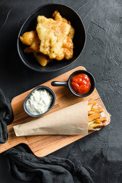 stock-photo-fish-chips-paper-cone-dip