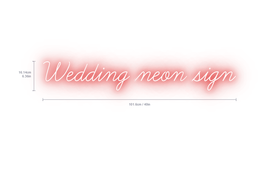 wedding neon sign1