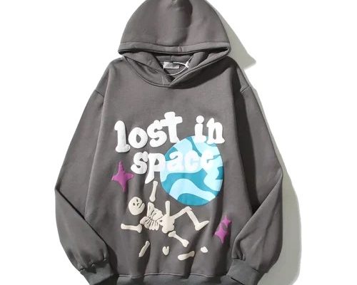 Broken Planet “Lost in Space” Hoodie- Gray