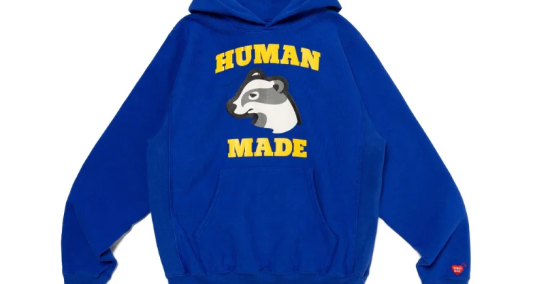 Human-Made-Classic-Blue-Hoodie-1