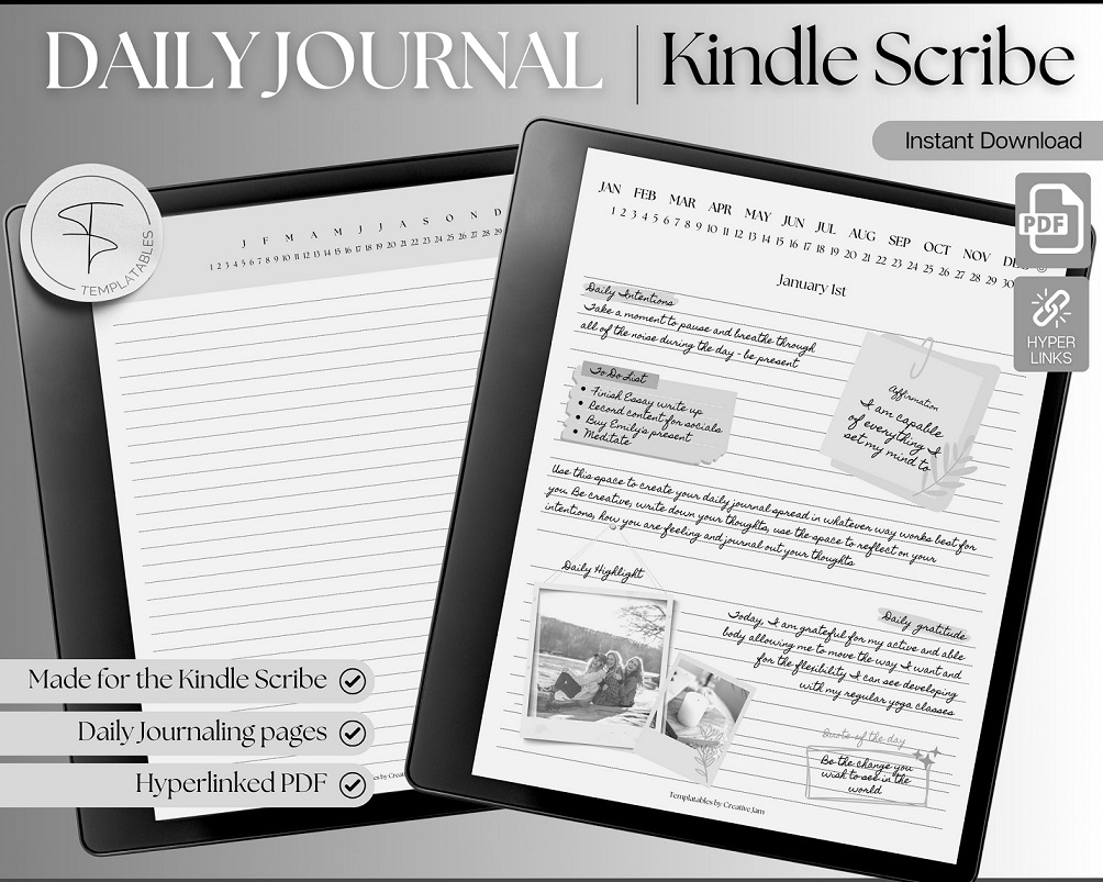 kindle scribe journal