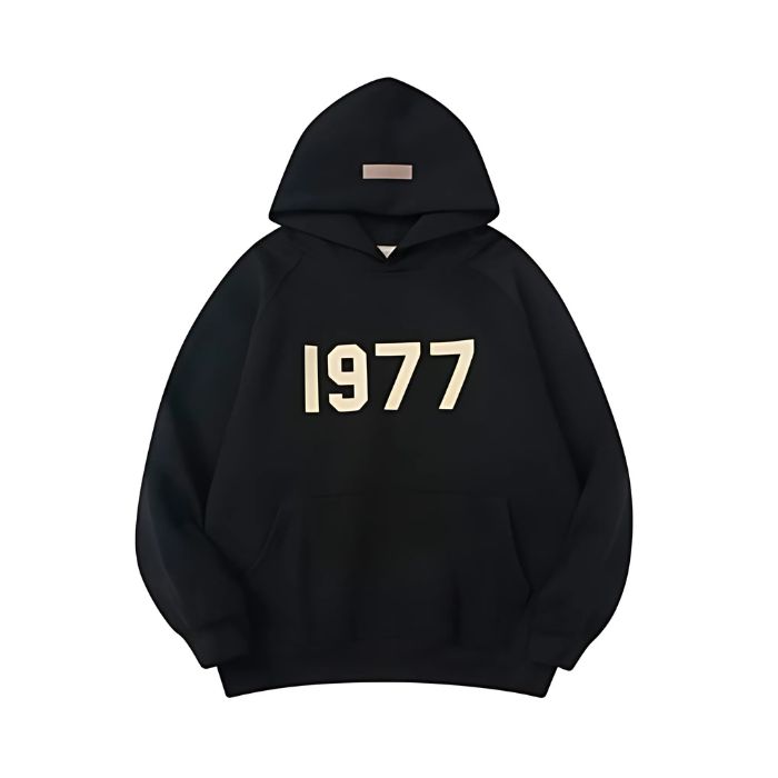 1977-Essentials-Hoodie-Black