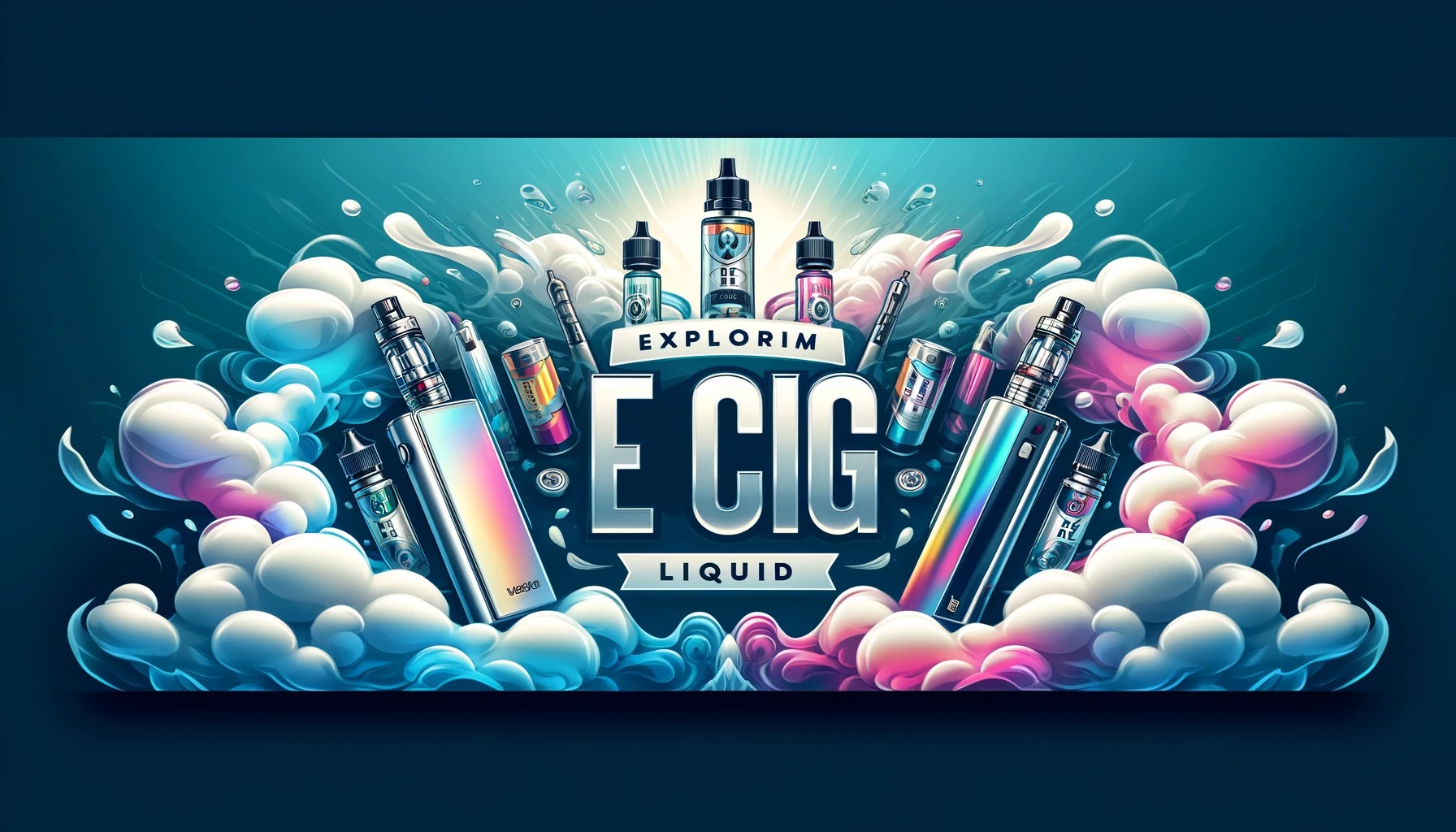 E-cig liquid banner