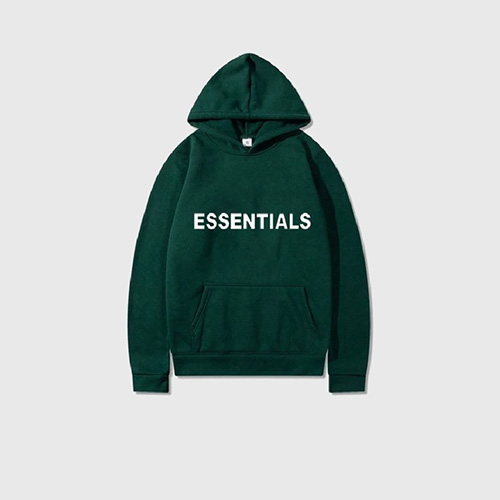 Essentials-Fear-of-God-Hoodie-Green