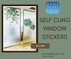 Self Cling Window Stickers