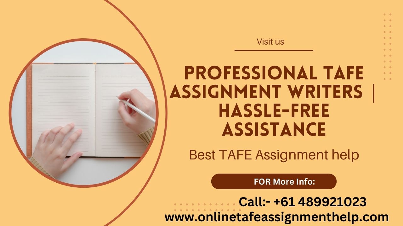 Best TAFE Assignment help