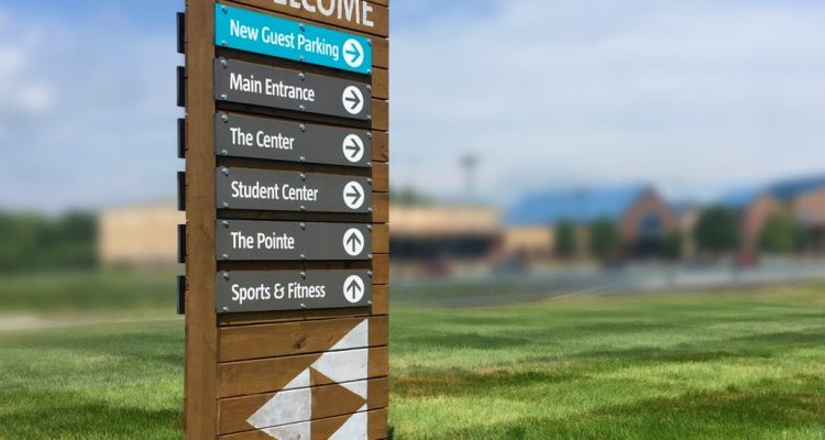 wayfinding signs