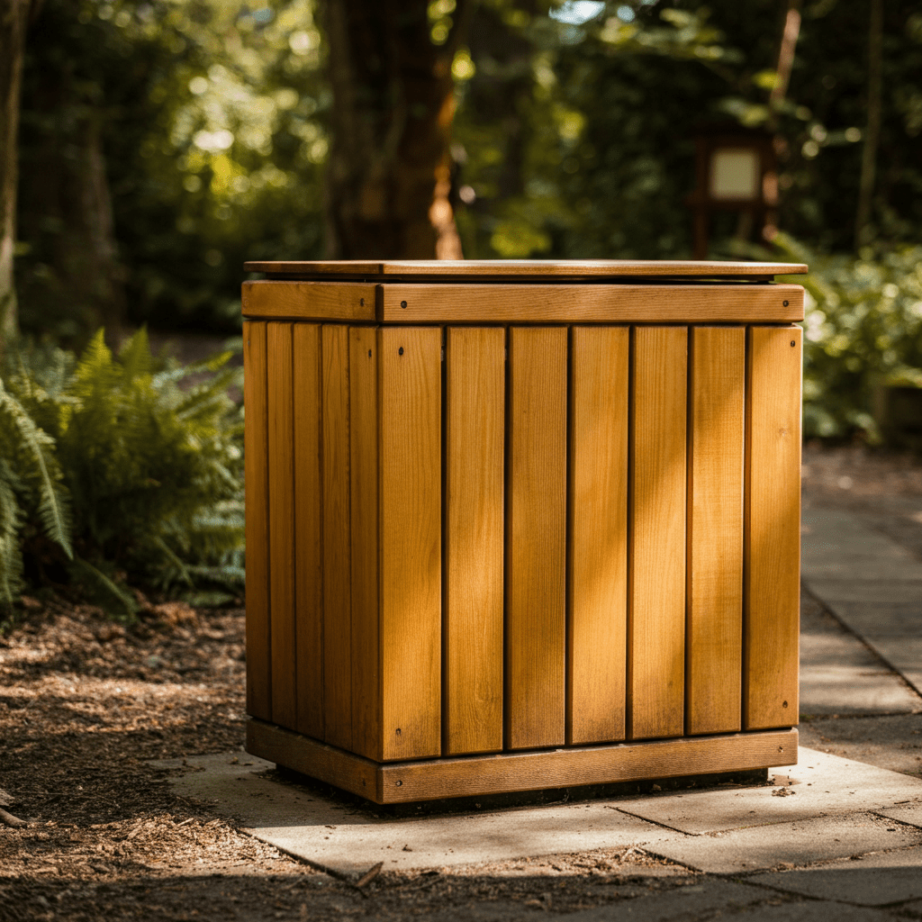 wooden dustbin-min