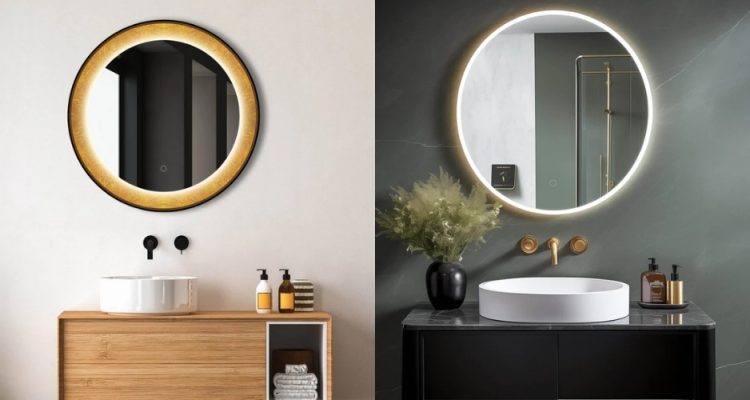 FULL - Get Round LED Lighted Mirror only from Dreamwerks