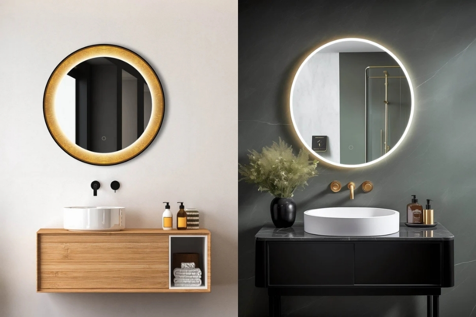 FULL - Get Round LED Lighted Mirror only from Dreamwerks