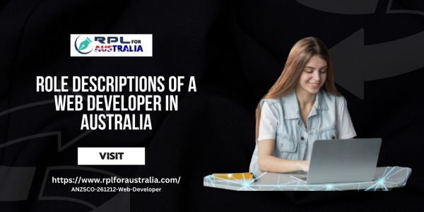 Role Descriptions of a Web Developer in Australia