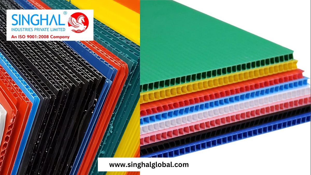 PP corrugated sheets