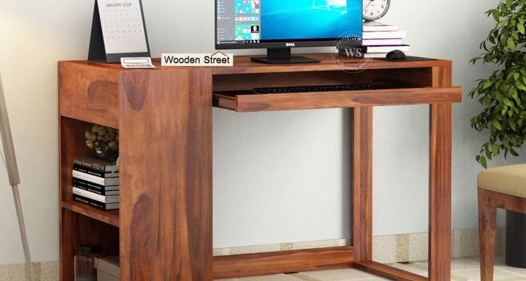 Upgrade your workspace with modern, ergonomic, and stylish computer tables from WoodenStreet.1