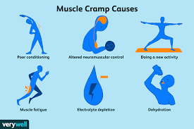 A person holding their calf in pain due to muscle cramps.