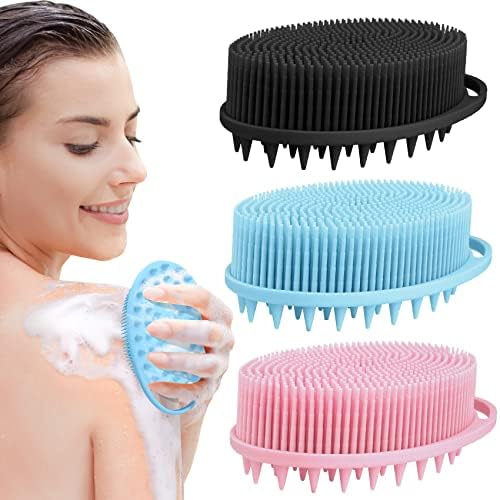 silicone body scrubber