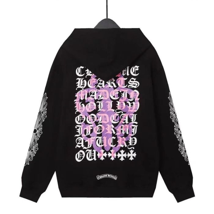 Chrome Hearts Blouson Zip Up Hoodie Black