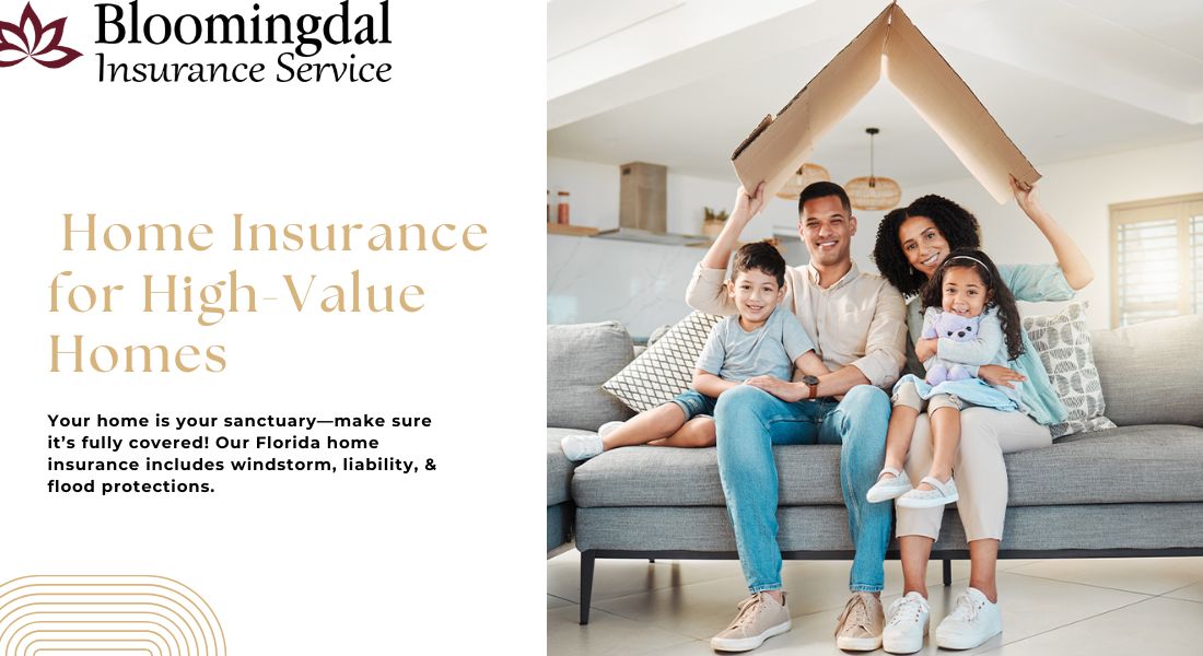 Home Insurance for High-Value Homes in Valrico, FL A Comprehensive Guide by Bloomingdale Insurance Services