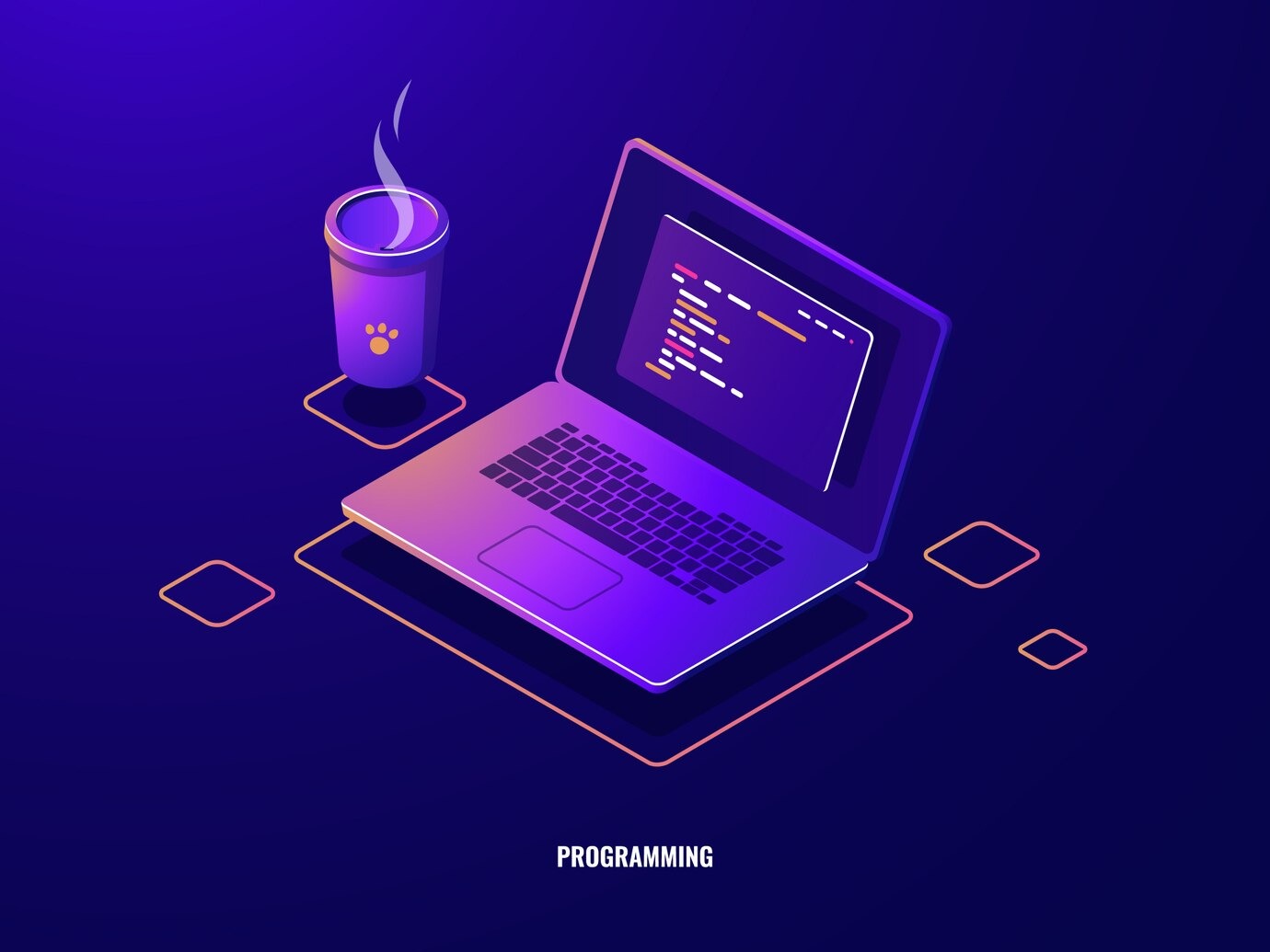 laptop-with-program-code-isometr