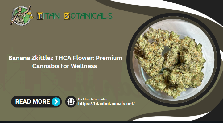 banana zkittlez thca flower