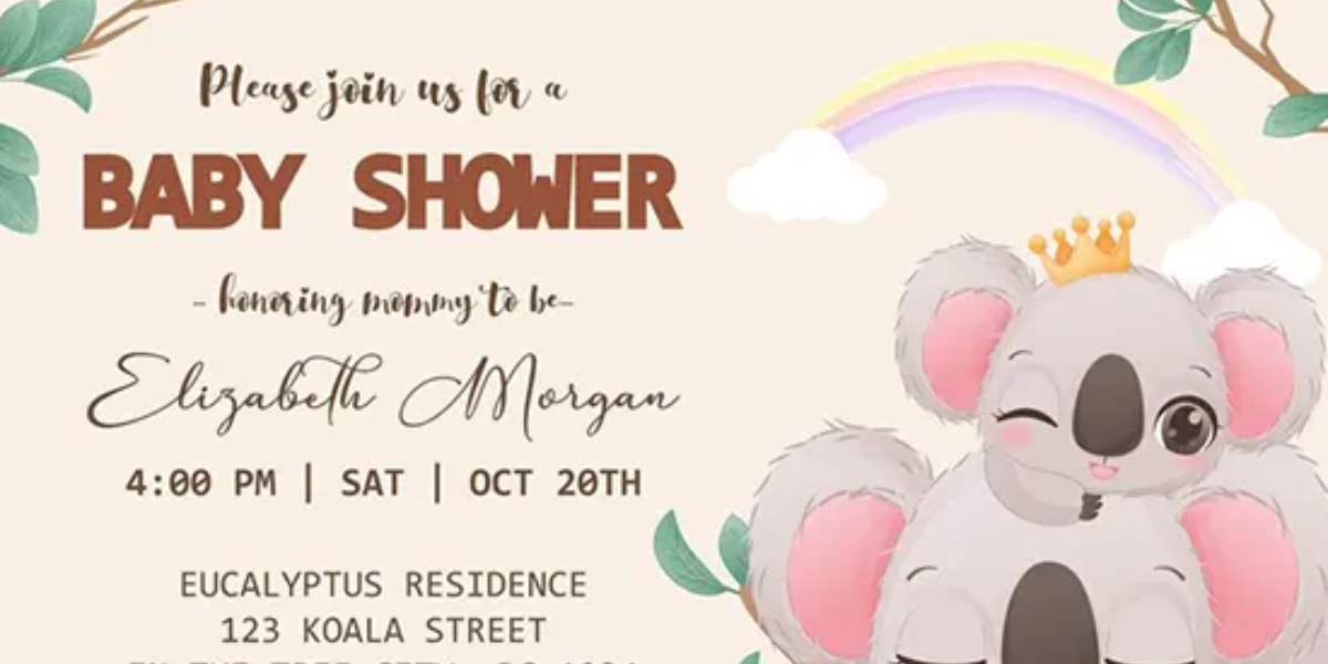 Baby Sprinkle Or Shower Invitations