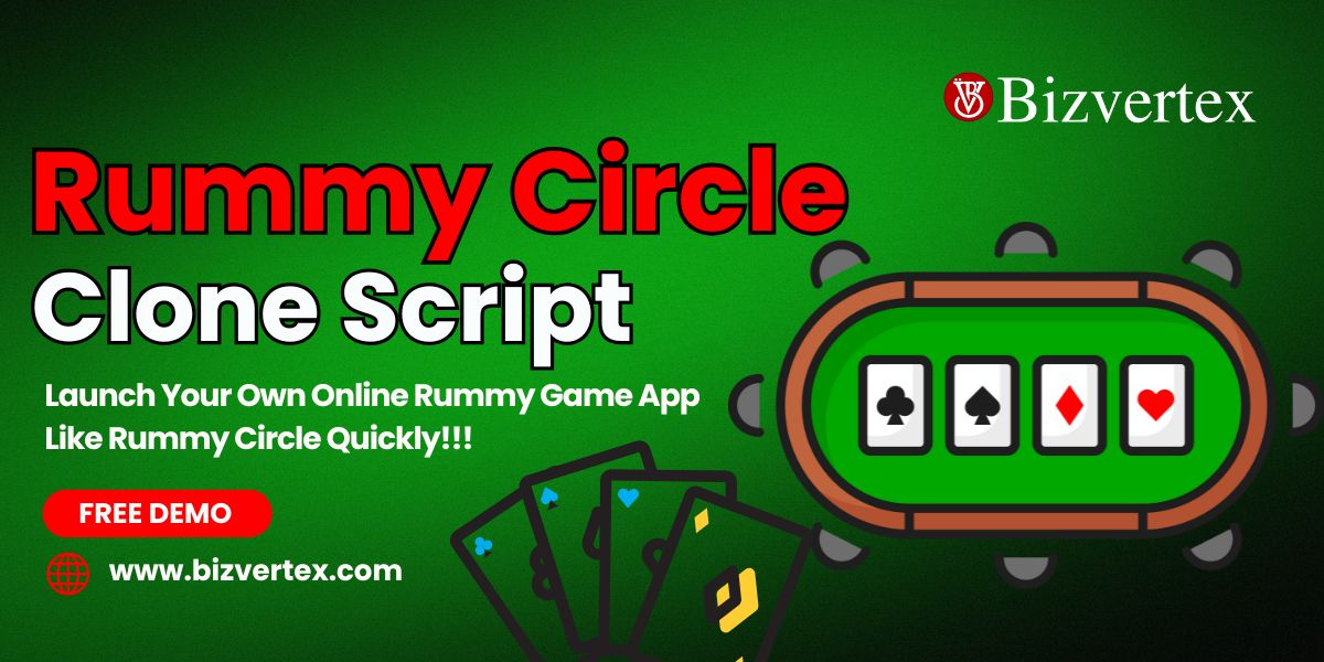 Bizvertex - Rummy Circle Clone Script