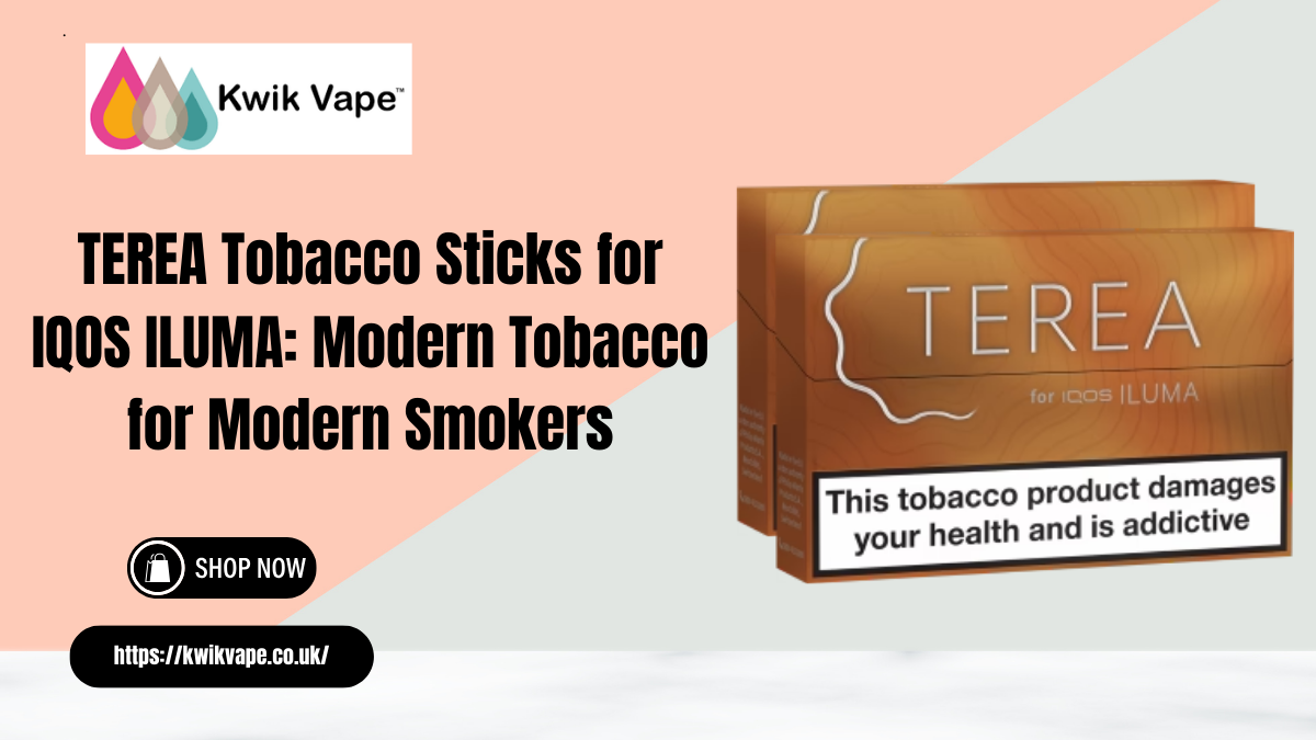 TEREA Tobacco Sticks for IQOS ILUMA Modern Tobacco for Modern Smokers