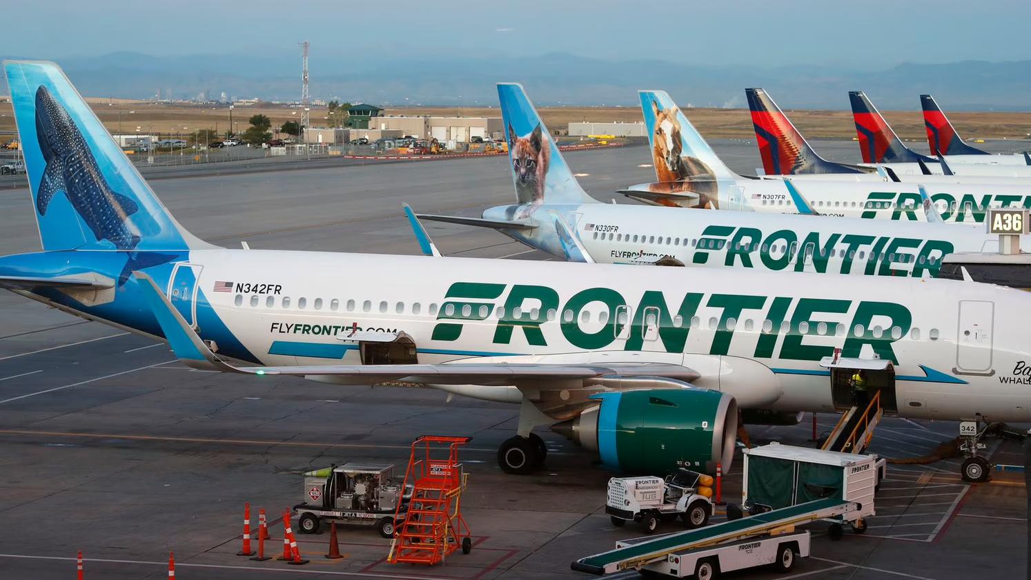 frontier airlines dfw terminal