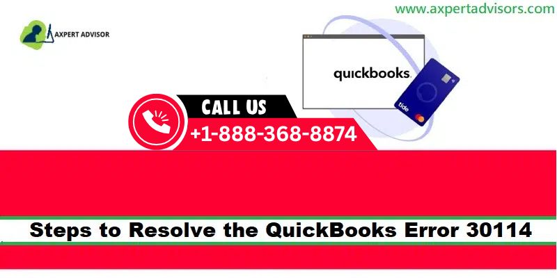 Resolve QuickBooks Payroll Error 30114