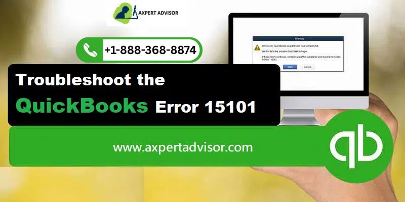 Resolve QuickBooks Update Error 15101
