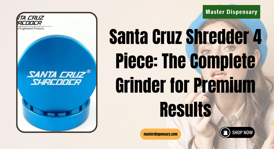 Santa Cruz Shredder 4 Piece The Complete Grinder for Premium Results
