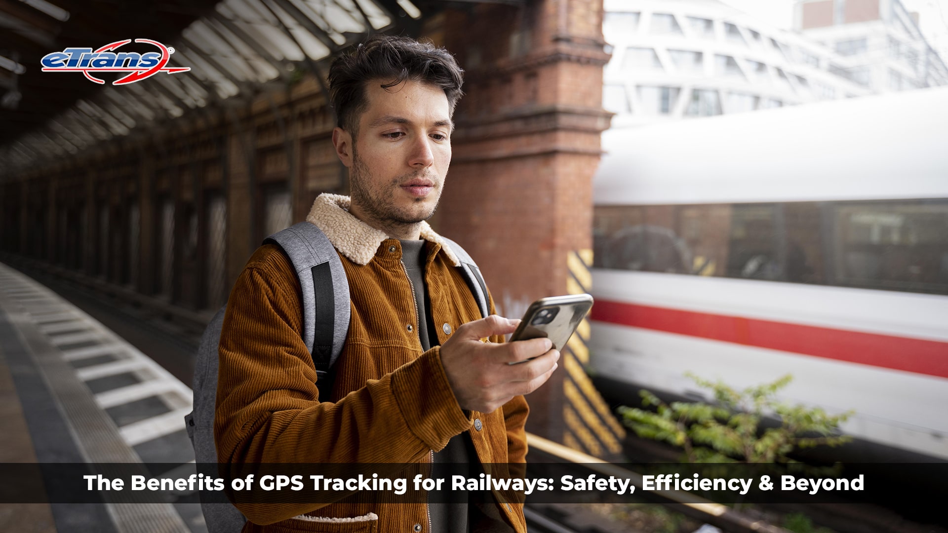 GPS tracking system for railways
