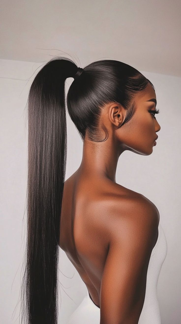 ponytail hair.. 1