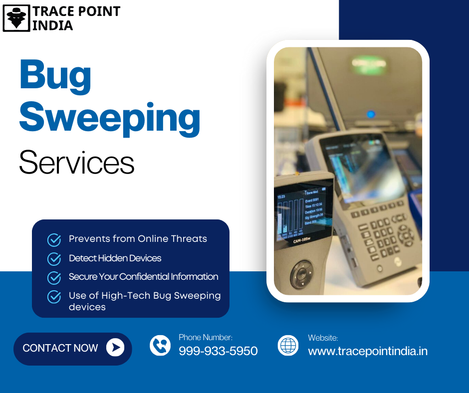 Bug Sweeping Services - Trace Point India