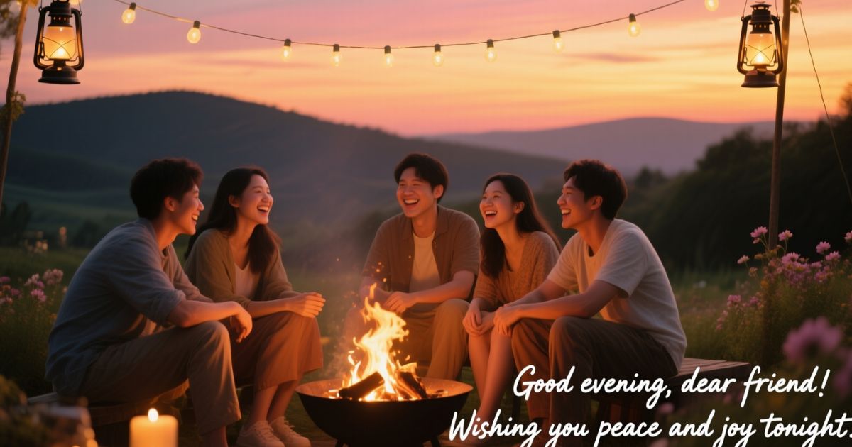 warm-good-evening-messages-for-friends-to-brighten-their-day