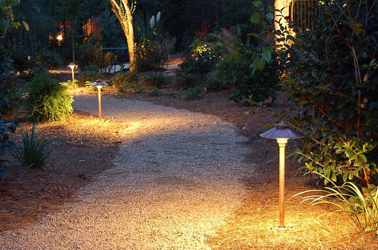 modern outdoor pathway lights