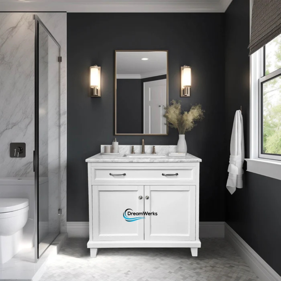 Discover the Beauty of a White Vanity at Dreamwerks