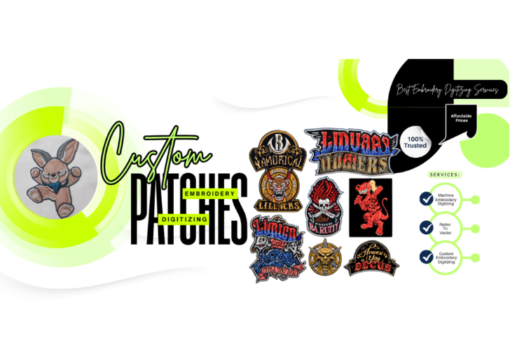 Custom Embroidery Patches in US for Apparel
