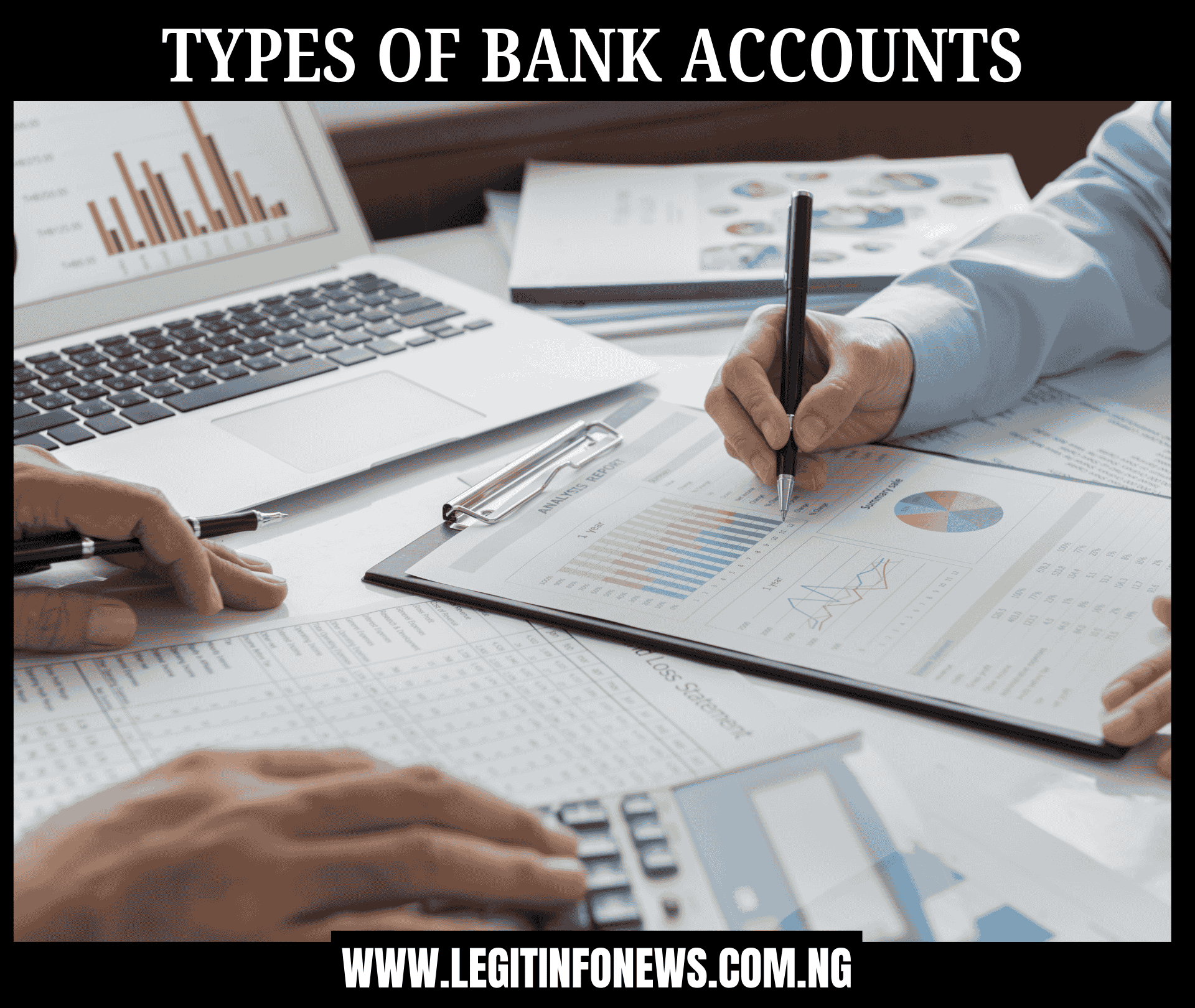 types of bank accounts