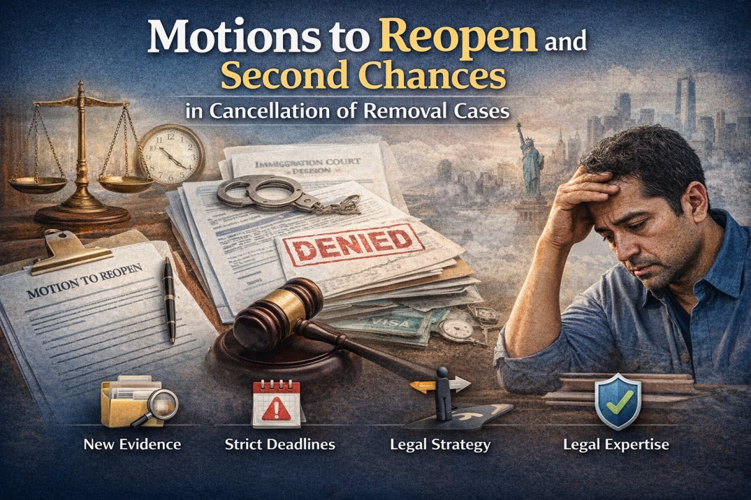Motions to Reopen and Second Chances in Cancellation of Removal Cases