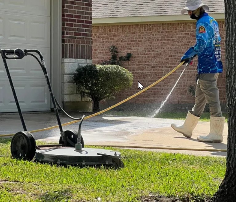 driveway power washing Katy Texas